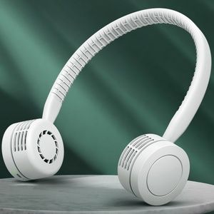 Portable Leafless Hanging Neck Fan USB Charging Ou